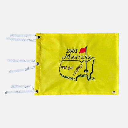 Robert O'Neill Signed 2001 PGA Masters Flag