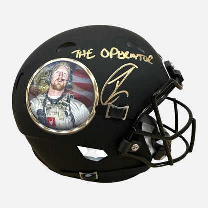 Robert O'Neill Signed "The Operator" Mini Helmet