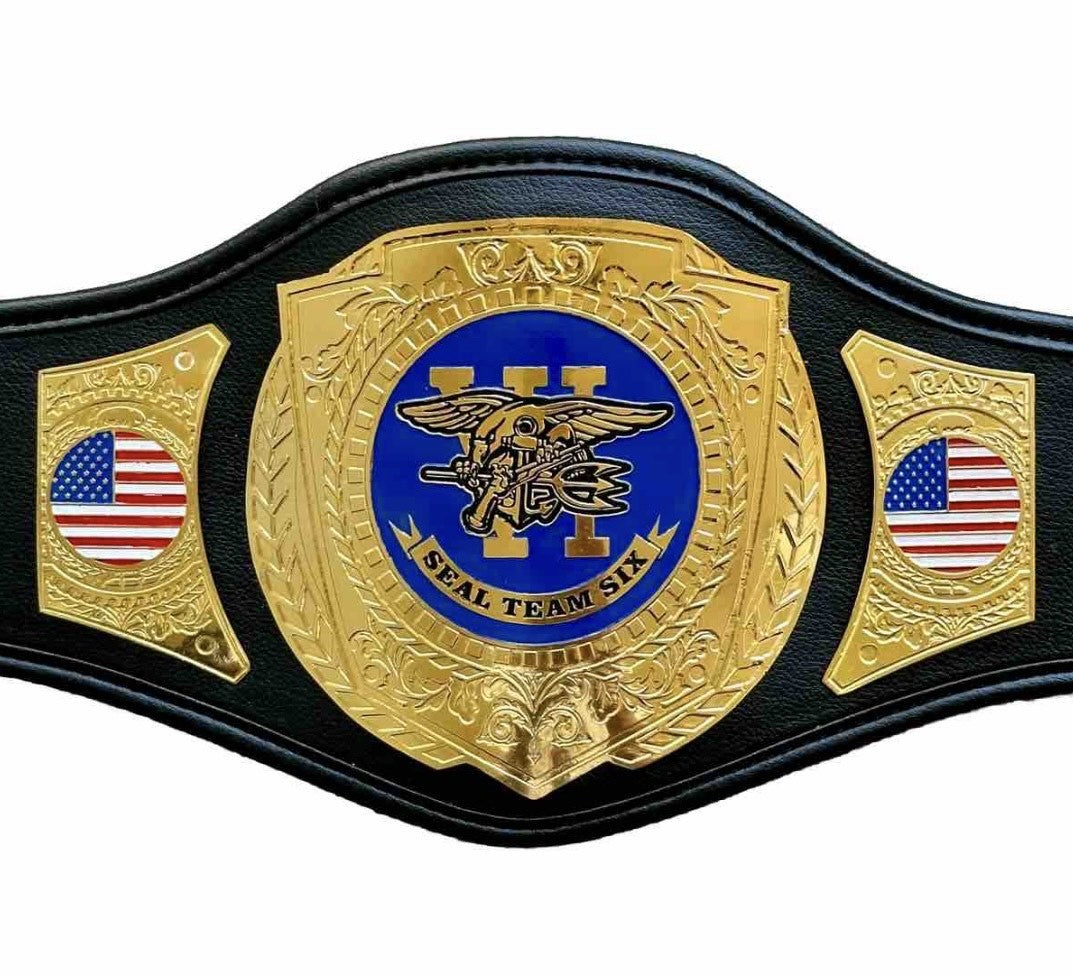 Robert O'Neill Signed SEAL Team Six Championship Belt