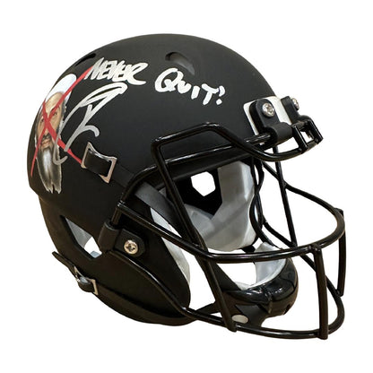 Robert O'Neill Signed "Osama Bin Laden" Mini Helmet