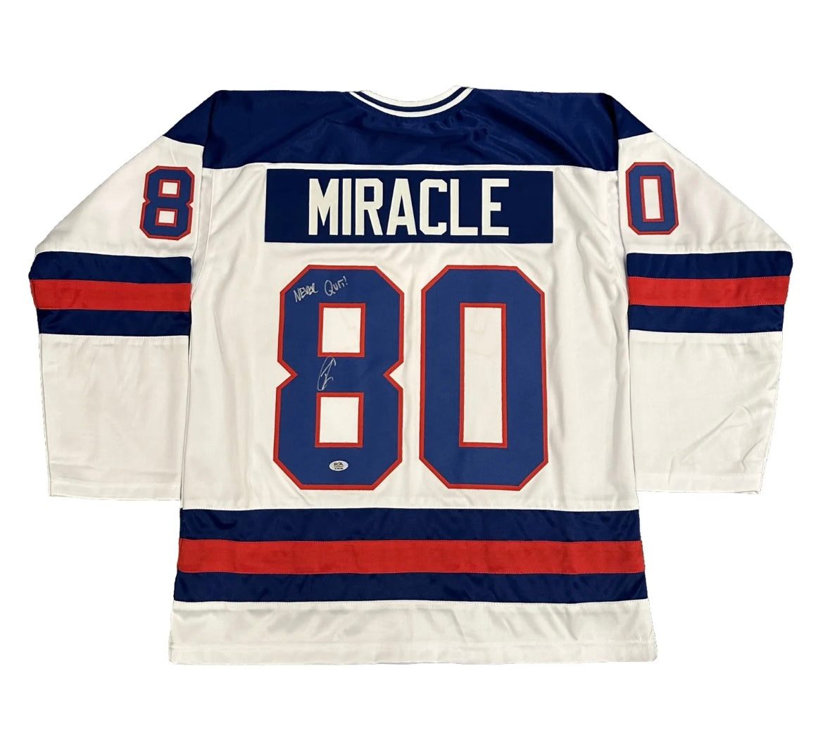 Robert O'Neill Signed Team USA Olympic Hockey "Miracle On Ice" Jersey