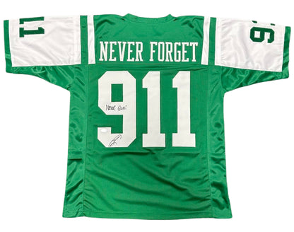 Robert O'Neill Signed "Never Forget 911" New York Jets Jersey