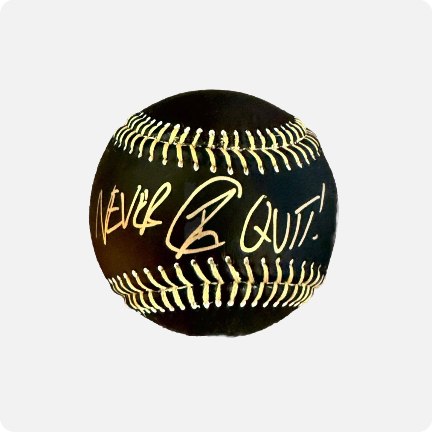 Robert O'Neill Signed Midnight Gold Baseball