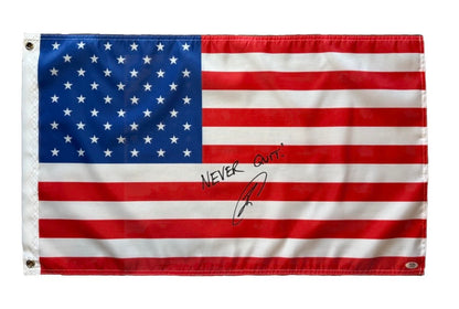 Robert O'Neill Signed 18x30" American Flag